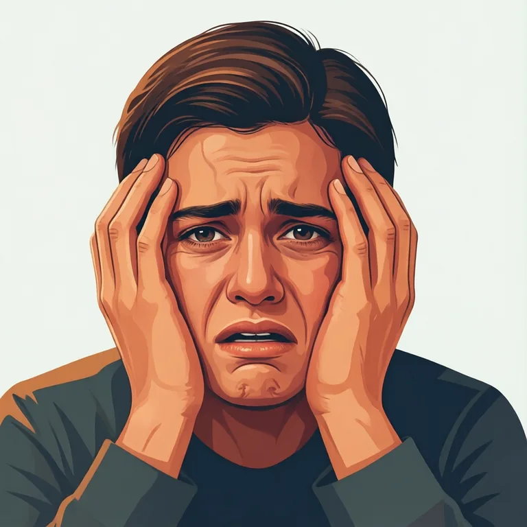 Picture: anguish