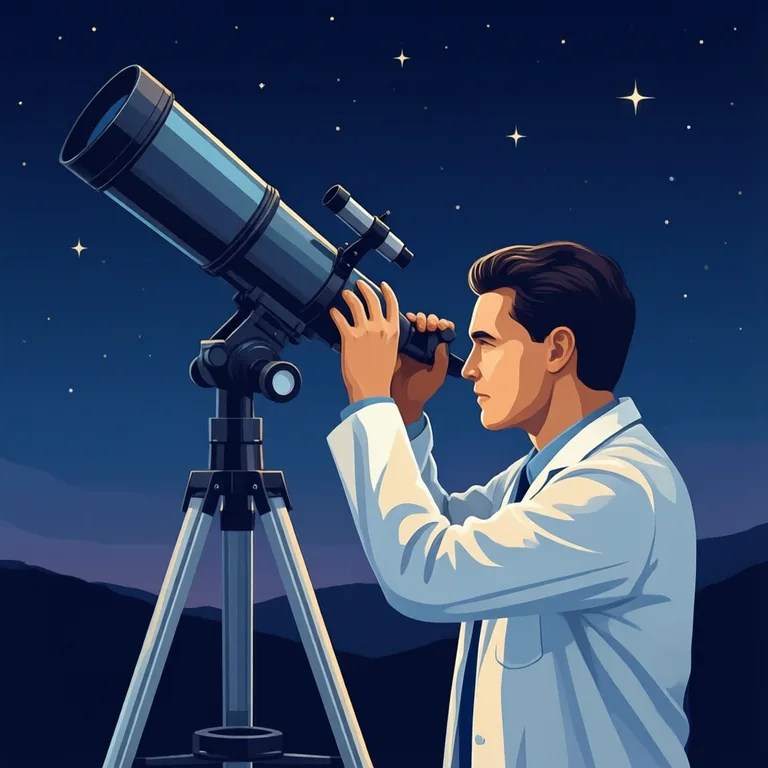 Picture: astronomer