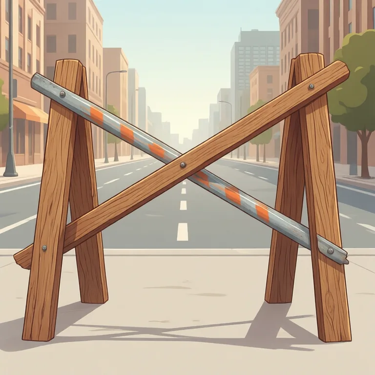 Picture: barricade