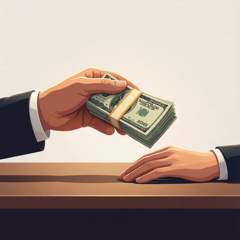 Picture: bribe