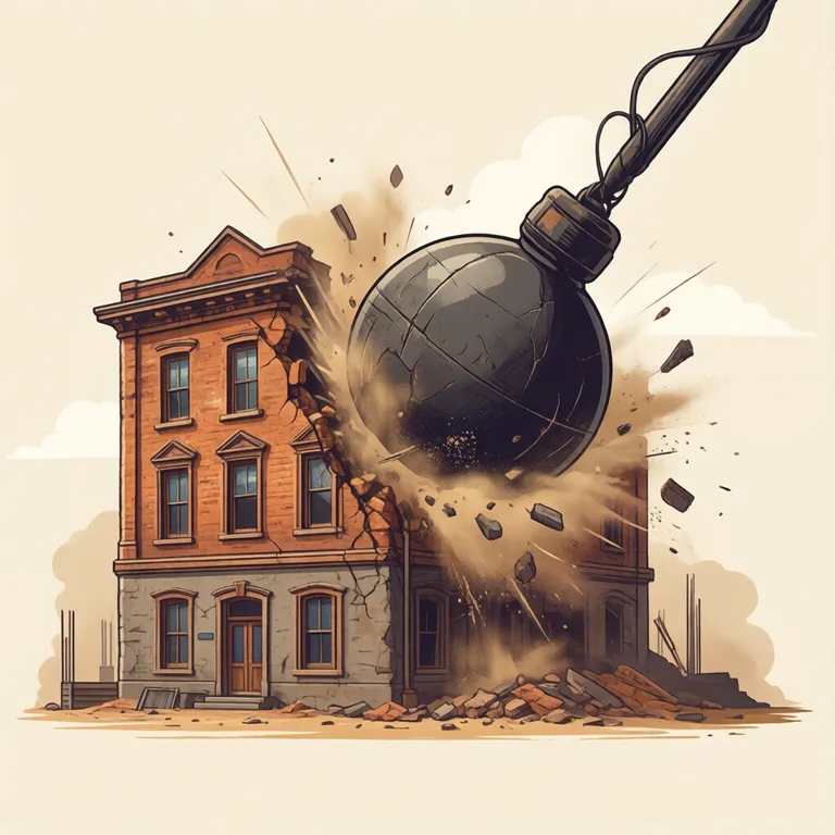 Picture: demolish