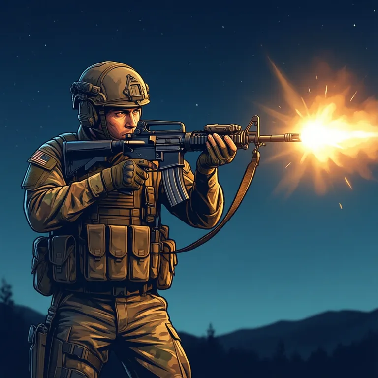 Picture: gunfire
