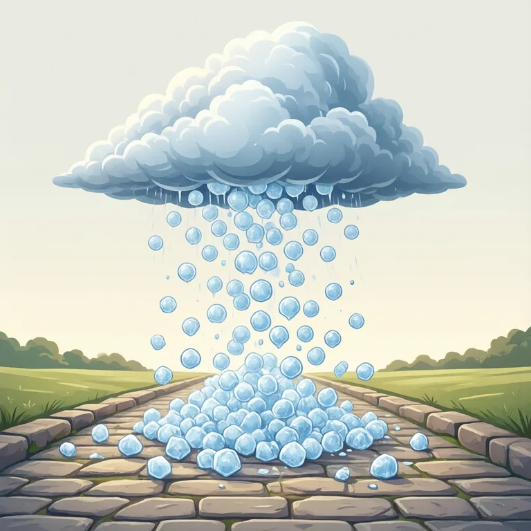 Picture: hail