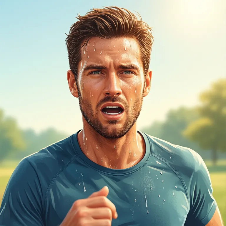 Picture: sweaty