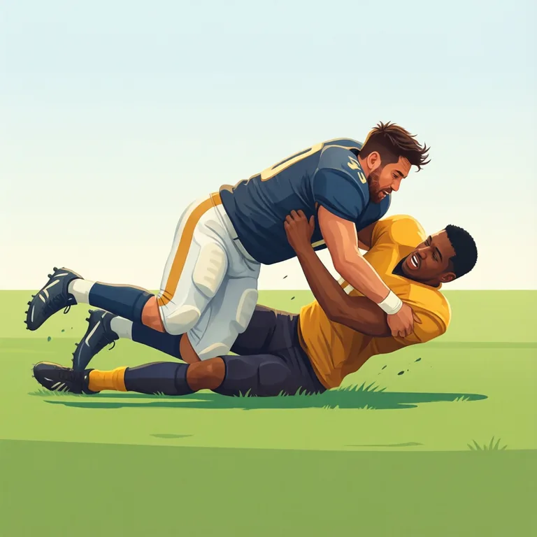 Picture: tackle