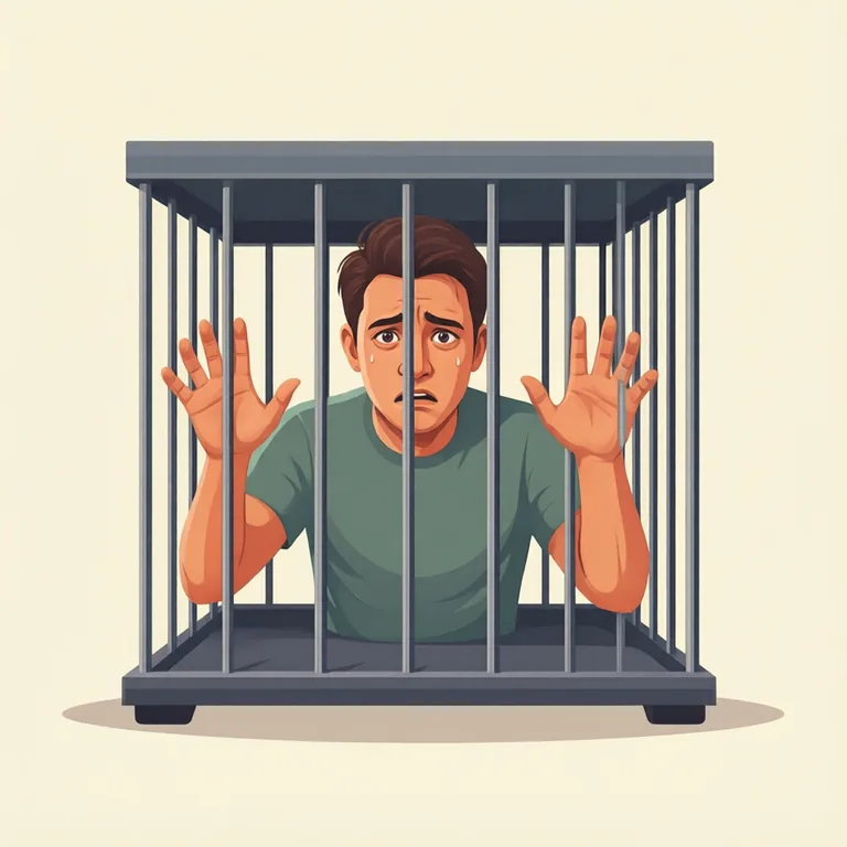 Picture: trapped