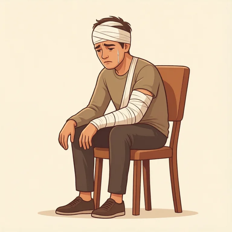 Picture: victim